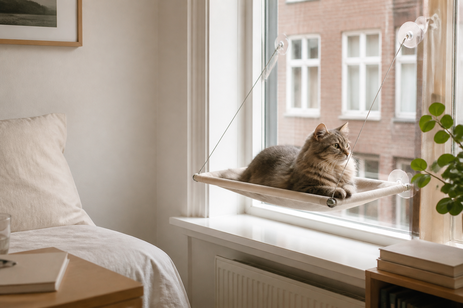 3 kattenraamhangmatten voor een studentenkamer: welke koop je?