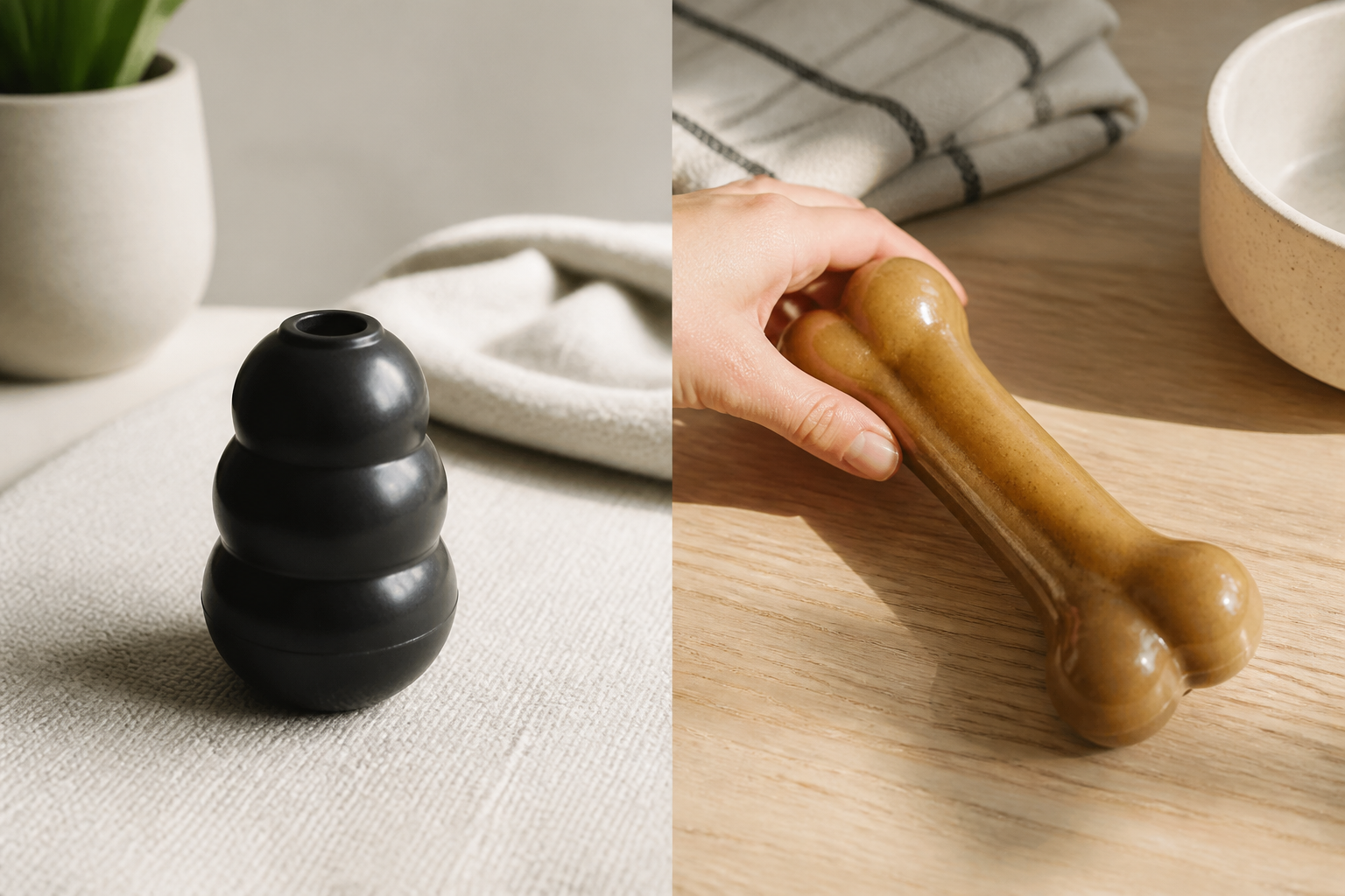 Kong Extreme vs Nylabone Dura Chew: welke is de meerprijs waard?