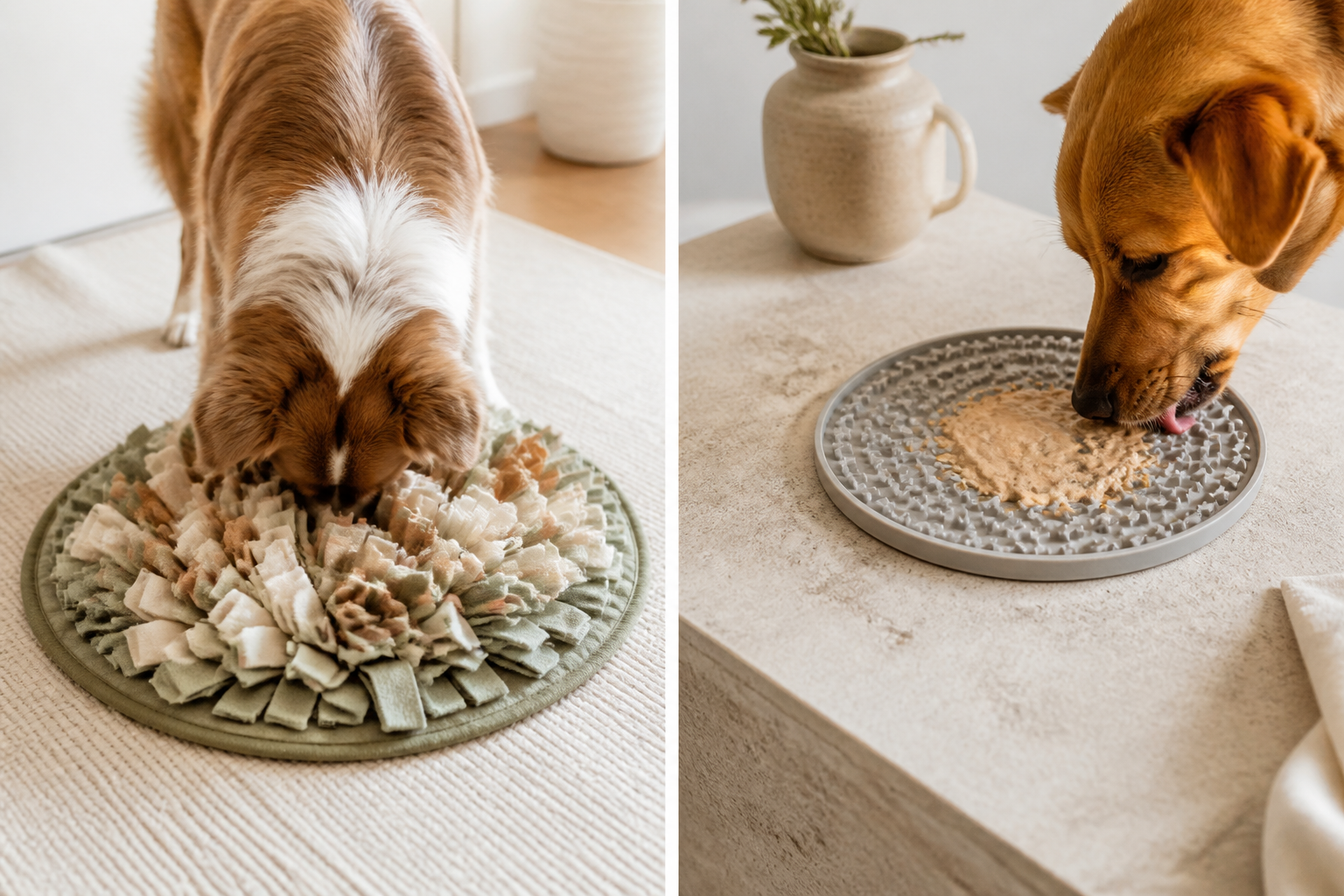 Snuffelmat versus likmat: welk product is de betere aankoop voor thuis?